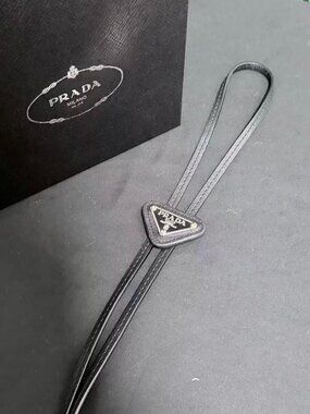 Prada. | Accessories | Prada Mens Black Tie | Poshmark